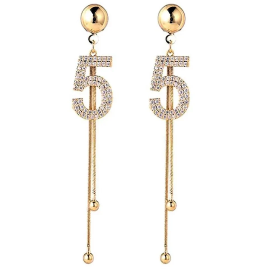 5 Design Drop Earrings